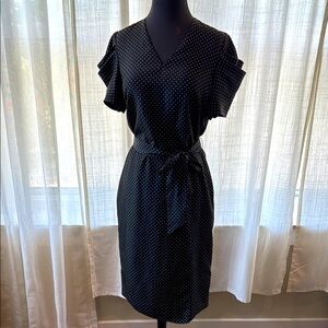 Ralph Lauren size 2 Polka Dot sheath dress
